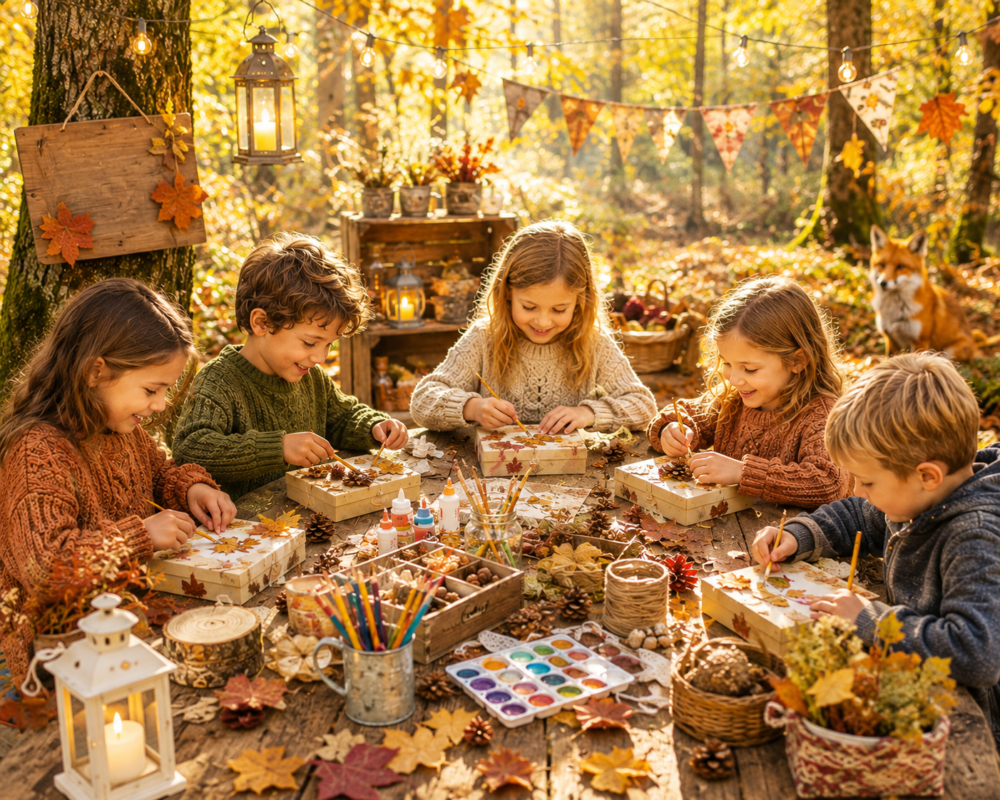 Atelier créatif d'automne – Ma boîte à souvenirs