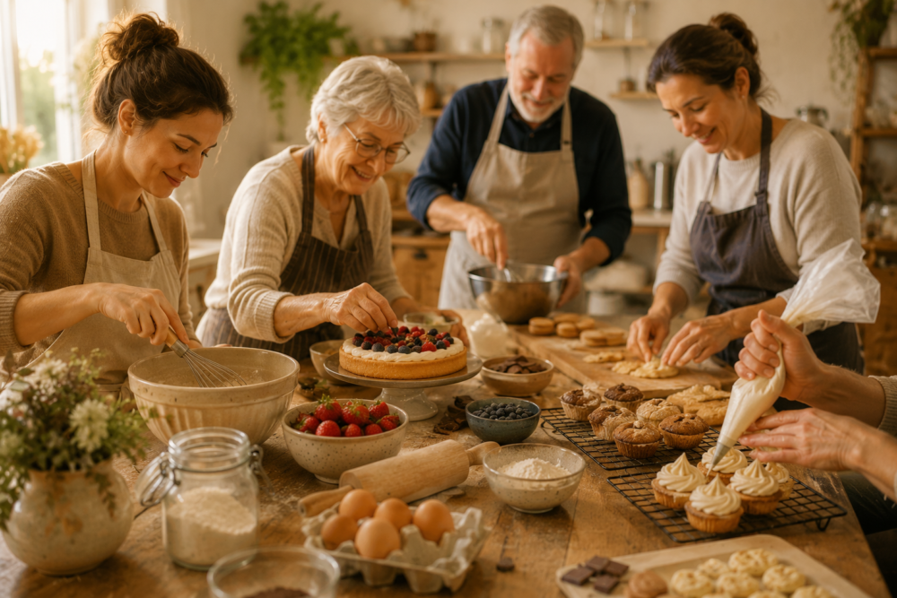 Atelier pâtisserie d'automne