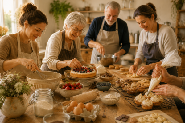 Atelier pâtisserie d'automne