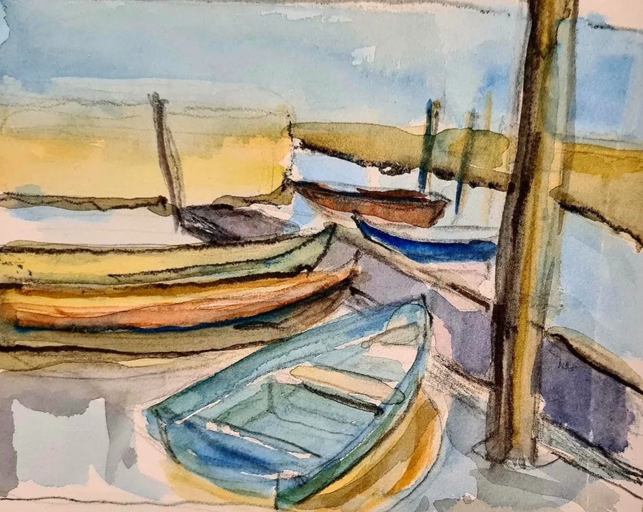 Créez des cartes postales à l'aquarelle et à l'encre (dans le style du croquis urbain)