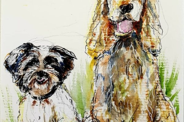 Créez des cartes postales à l'aquarelle et à l'encre (dans le style du croquis urbain)